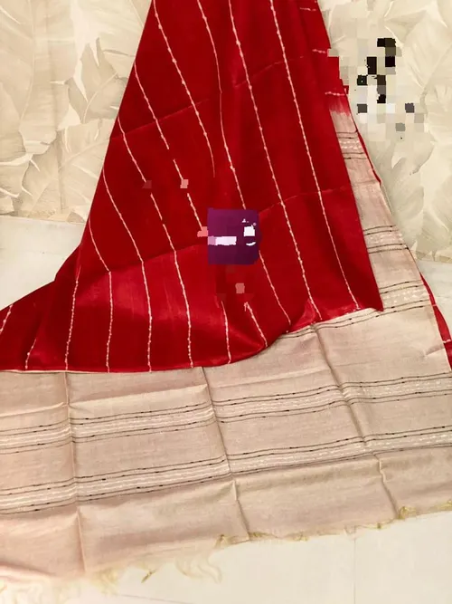 Graceful Kota Staple Saree with Flag Stripes Body – Lightweight Elegance with Contemporary Charm